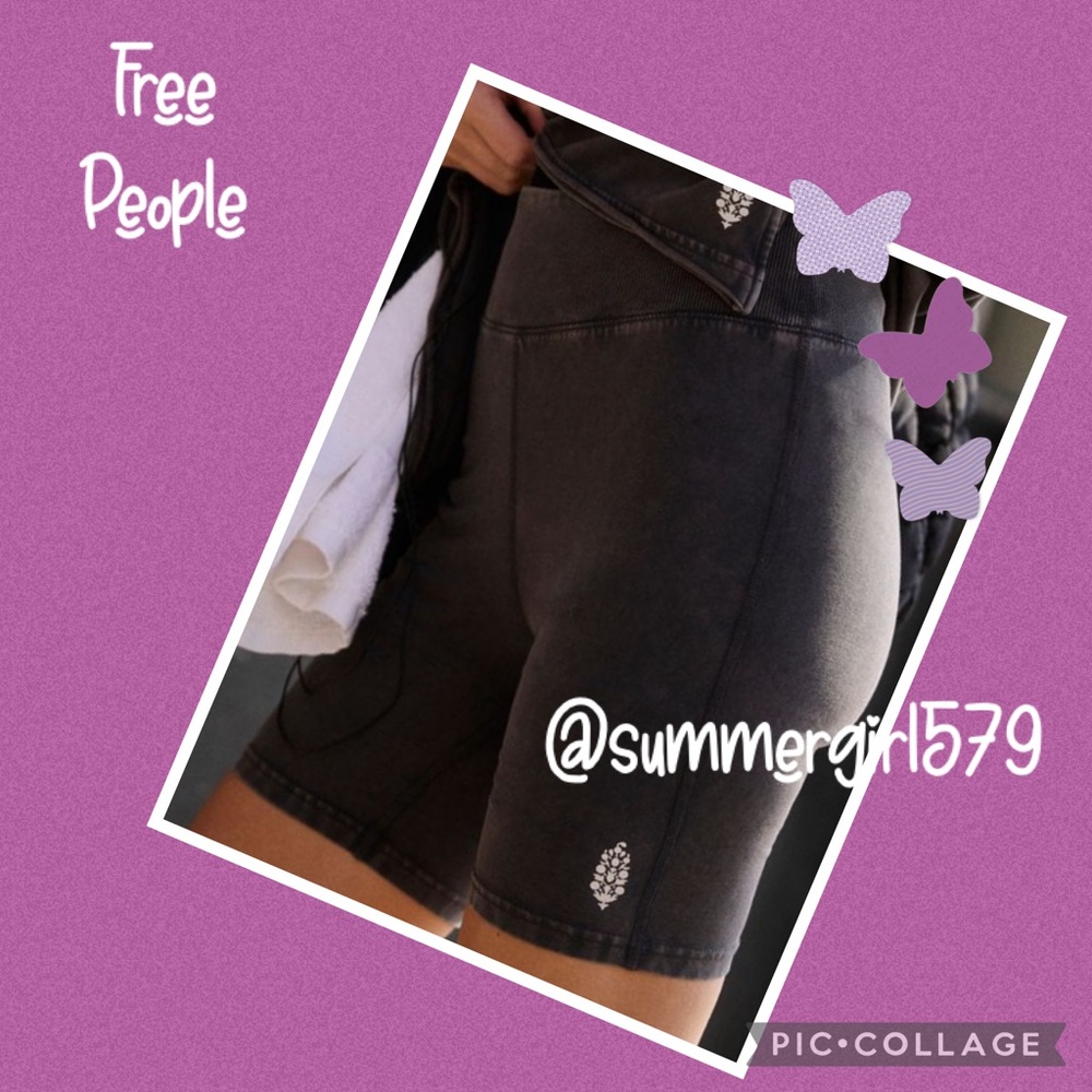 NWOT Free People Movement Biker Short